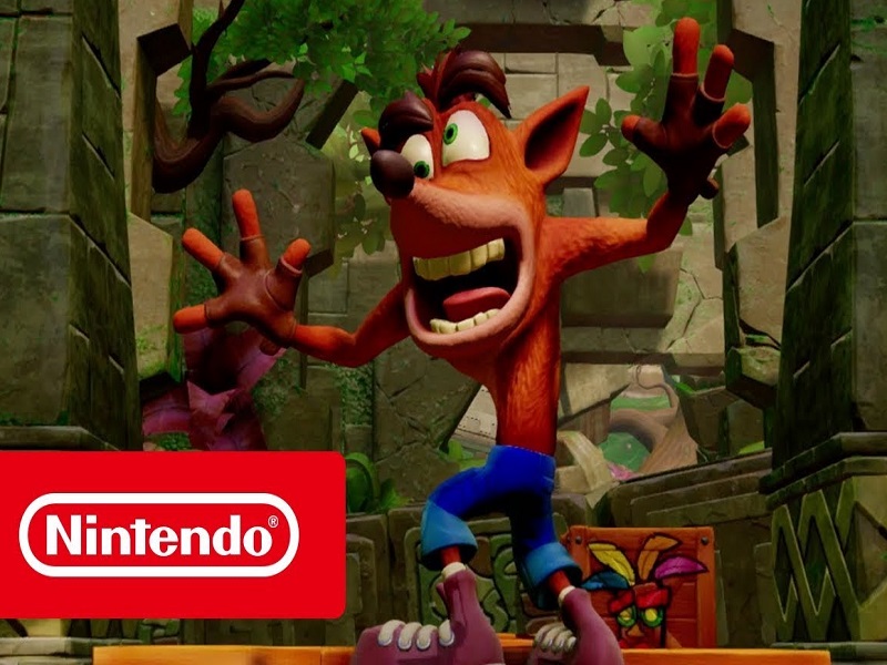 Crash The Nintendo Switch Crash Bandicoot N. Sane